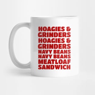 Hoagies & Grinders, Hoagies & Grinders, Navy Beans, Navy Beans, Meatloaf Sandwich Mug